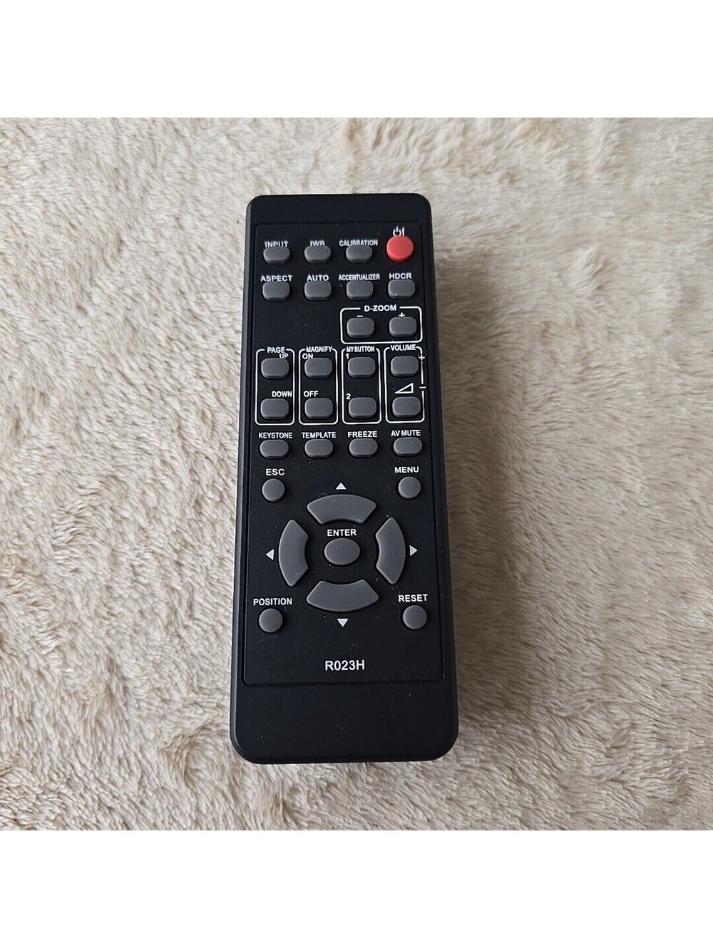 Hitachi R023H Projector Remote Control For HCP-A102 HCP-A200 HCP-A205W HCP-HS982